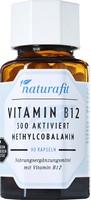NATURAFIT Vitamin B12 500 µg aktiviert Kapseln