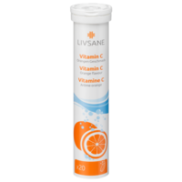 LIVSANE Vitamin C Brausetabletten