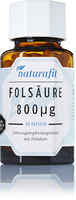 NATURAFIT Folsäure 800 µg Kapseln