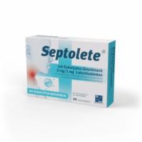 SEPTOLETE m.Eukalyptus-Geschmack 3mg/1mg Lut.-Tab. 16 St (bevor SEPTOLETE 3 mg/1 mg Lutschtabletten)