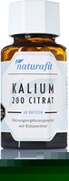 NATURAFIT Kalium 200 Citrat Kapseln