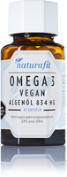 NATURAFIT Omega-3 vegan Algenöl 834 mg Kapseln