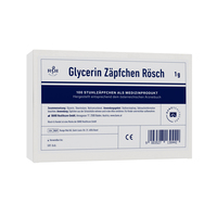 GLYCERIN ZÄPFCHEN Rösch 1 g gegen Verstopfung