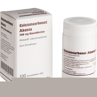 CALCIUMCARBONAT ABANTA 500 mg Kautabletten
