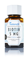 NATURAFIT Biotin 5 mg Kapseln