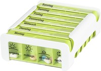 ANABOX Compact 7 Tage Wochendosierer grün/weiß