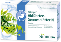 SIDROGA Abführtee-Sennesblätter N Filterbeutel