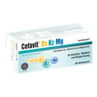 CEFAVIT D3 K2 Mg 7.000 I.E. Hartkapseln