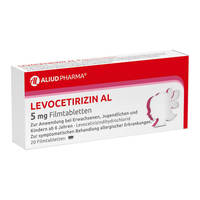 Levocetirizin AL 5 mg Filmtabletten bei Heuschnupfen