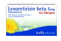 LEVOCETIRIZIN beta 5 mg Filmtabletten