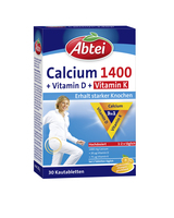 ABTEI Calcium 1400+Vitamin D3+K Kautabletten