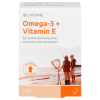 LIVSANE Omega-3+Vitamin E NEU Weichkapseln