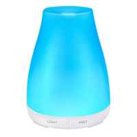 AROMA DIFFUSER f.ätherische Öle 150 ml LED weiß