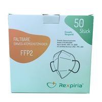 REXPIRIA FFP2 NR EN Atemschutzmaske einzeln verpackt CE2163