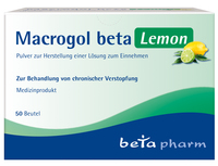 MACROGOL beta Lemon Plv.z.Her.e.Lsg.z.Einnehmen