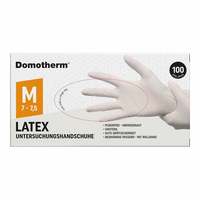 DOMOTHERM Unt.Handschuhe Latex unsteril pf M weiß