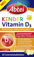 ABTEI Kinder Vitamin D3 Schmelztabletten