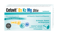 CEFAVIT D3 K2 Mg 2.000 I.E. Stix Granulat