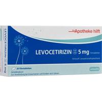 LEVOCETIRIZINDIHYDROCHLORID Fair-Med Healthc.5 mg