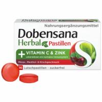 DOBENSANA Herbal Kirschgeschm.Vit.C & Zink Pastil.