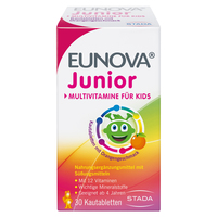 EUNOVA Junior Kautabletten m.Orangengeschmack