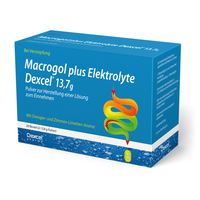 MACROGOL plus Elektrolyte Dexcel 13,7 g PLE