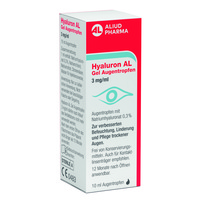 Hyaluron AL Gel Augentropfen 3 mg /ml bei sehr trockenen Augen