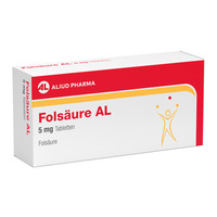 Folsäure AL 5 mg Tabletten bei Folsäuremangel