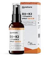 DUNATURA D3+K2 Spray Junior mit Vitamin A