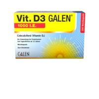 VIT. D3 GALEN 1000 I.E. Weichkapseln