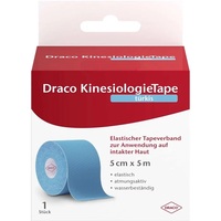 DRACO KINESIOLOGIETAPE 5 cmx5 m türkis