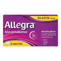 ALLEGRA Allergietabletten 20 mg Tabletten