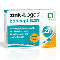 ZINK-LOGES concept 15 mg magensaftres.Tabletten