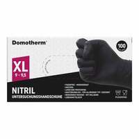 DOMOTHERM Unt.Handschuhe Nitril unste.pf XL schw.