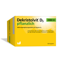 DEKRISTOLVIT D3 2000 I.E. pflanzlich Kapseln