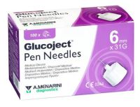 GLUCOJECT Pen-Nadeln 31 Gx6 mm 0,25 mm