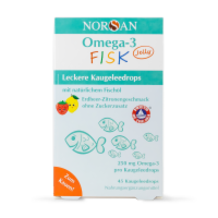 NORSAN Omega-3 FISK Jelly f.Kinder Dragees