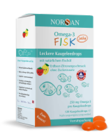 NORSAN Omega-3 FISK Jelly f.Kinder Drag.Vorratspa.