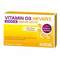 VITAMIN D3 HEVERT 2000 I.E. Immun Aktiv Kapseln