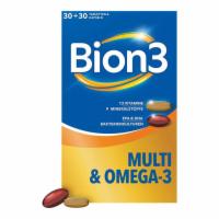 BION3 Multi+Omega-3 Kombipackung 30 Tabl.+30 Kaps.