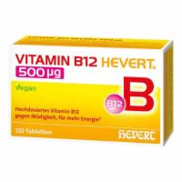 VITAMIN B12 HEVERT 500 µg Tabletten