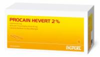 PROCAIN Hevert 2% Injektionslösung Ampullen