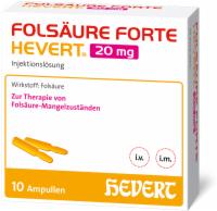 FOLSÄURE FORTE Hevert 20 mg Inj.-Lösung Amp.