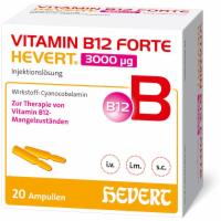 VITAMIN B12 FORTE Hevert 3000 µg Inj.-Lsg.Amp.