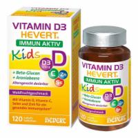 VITAMIN D3 HEVERT Immun Aktiv Kids Lutschtabletten