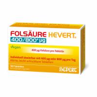 FOLSÄURE HEVERT 400/800 µg Tabletten